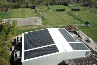 Gordian Energy Systems announces the completion of a rooftop solar array at Maryland's SoccerPlex